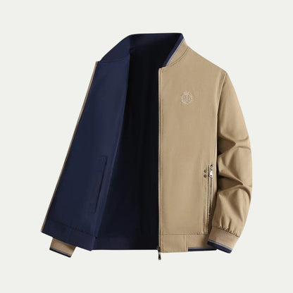Men’s Reversible Crest Bomber Jacket