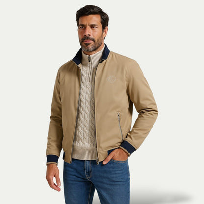 Men’s Reversible Crest Bomber Jacket