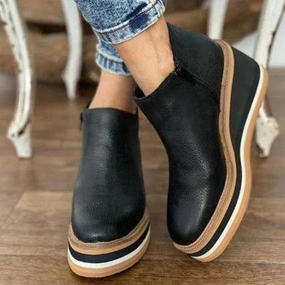 Ladies High Heel Ankle Boots
