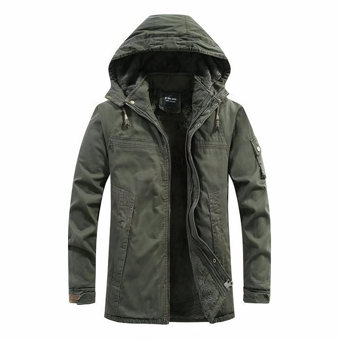 Callan | Men’s Hooded Winter Jacket for Outdoor Protection