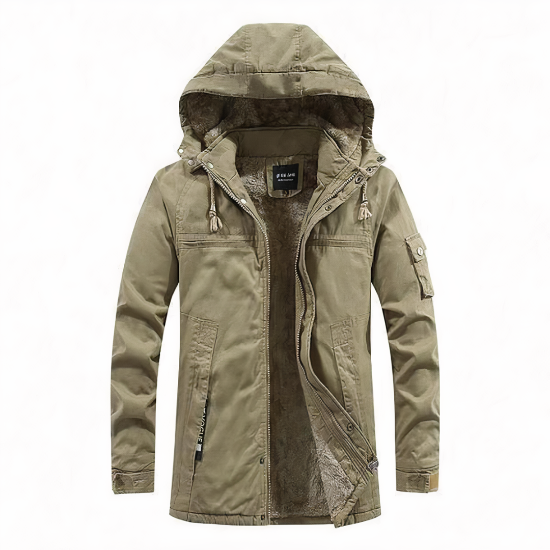 Callan | Men’s Hooded Winter Jacket for Outdoor Protection