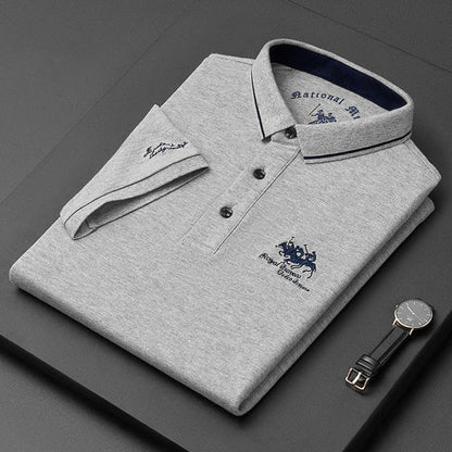 Men's Classic Polo Shirt with Royal Polo Club Logo – Timeless Smart Casual Style