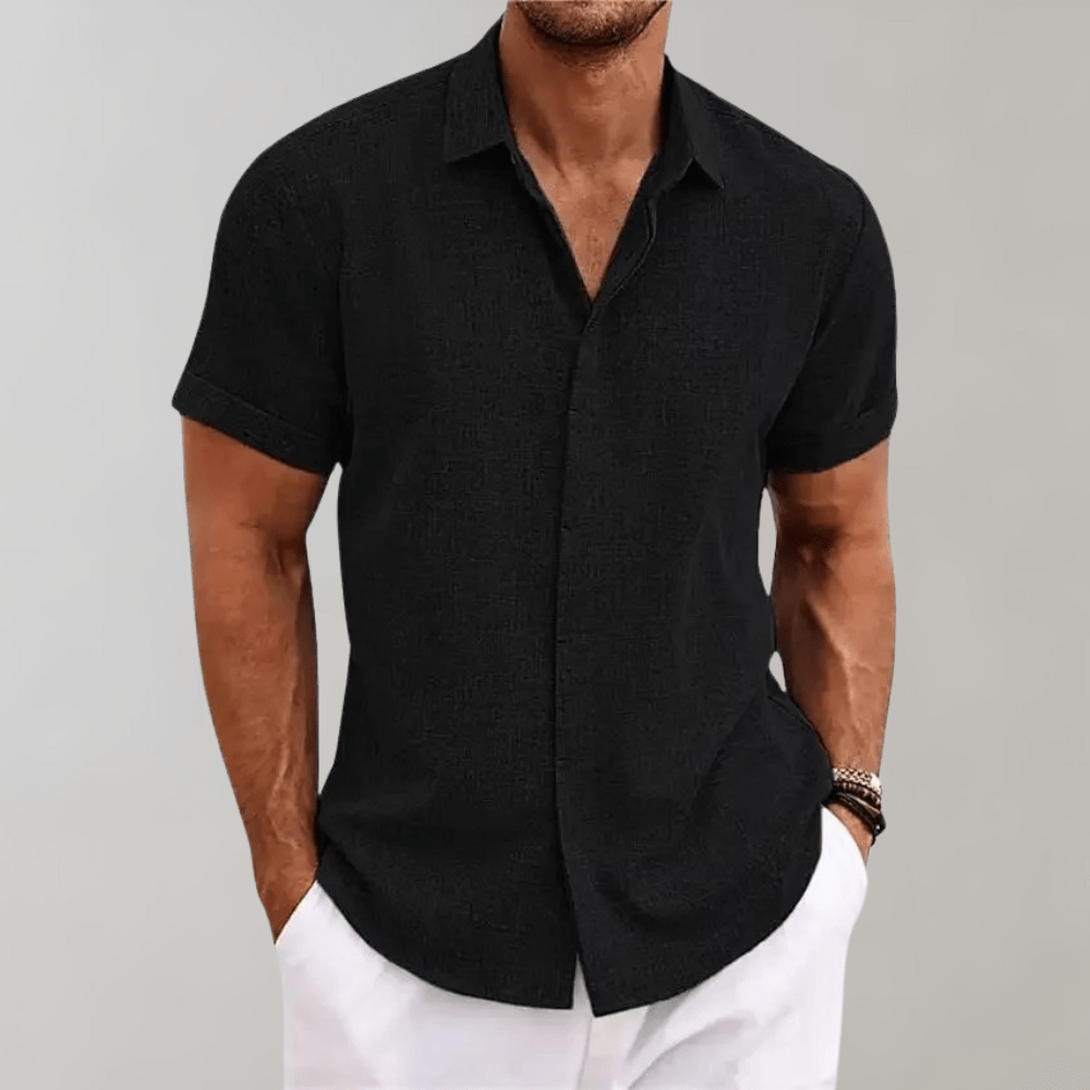 Classic Fit Polo Shirt for Men Summer Wear - BritishElegance