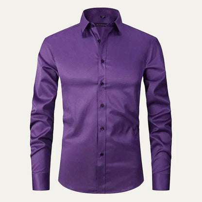Men’s Classic Point Collar Dress Shirt