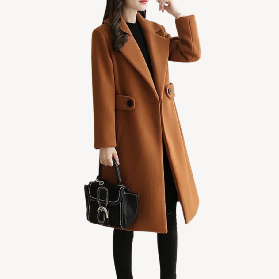 Women's Wool Trench Coat