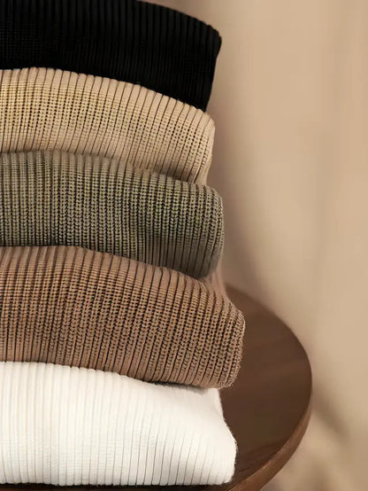 Howard - Brown Crew Neck Jumper Men