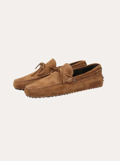 Men’s Suede Lace Up Driving Moccasins
