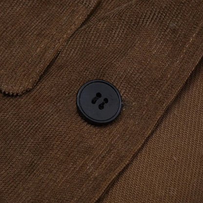 Men’s Tailored Corduroy Two Button Blazer