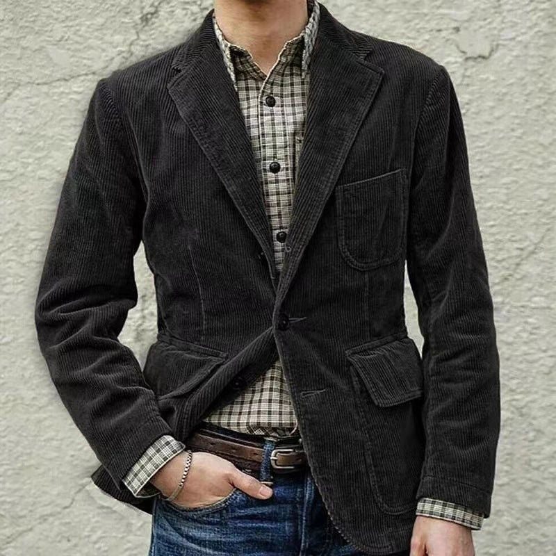 Cevori Corduroy Blazer and Waistcoat