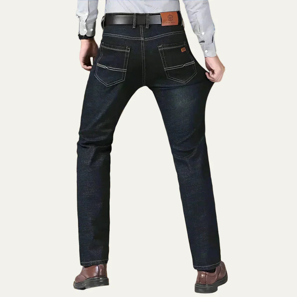 Men’s Stretch Straight Leg Denim Jeans