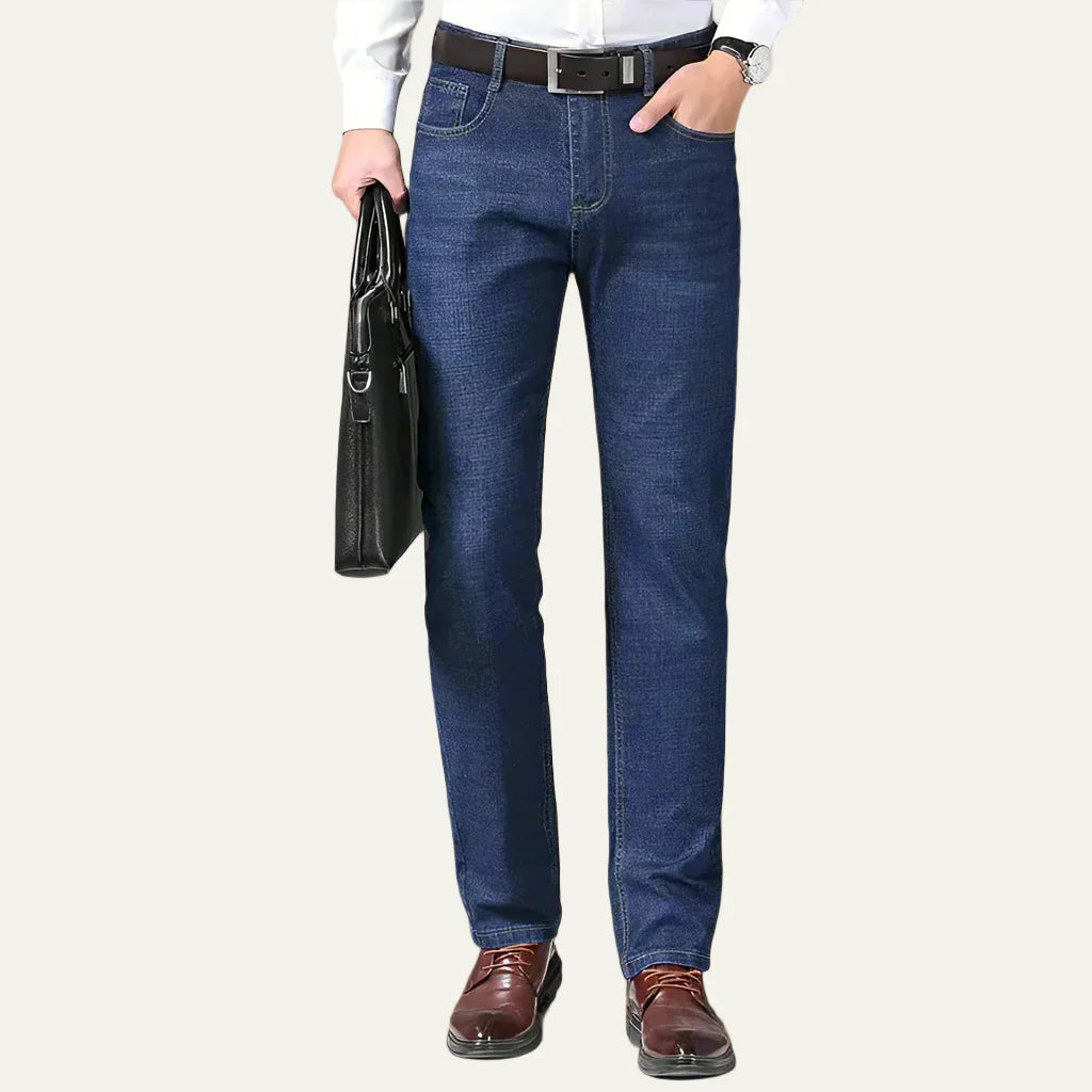 Men’s Stretch Straight Leg Denim Jeans