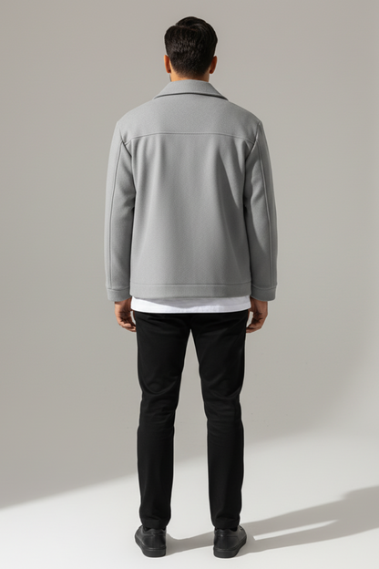 Men’s Button-Up Casual Jacket