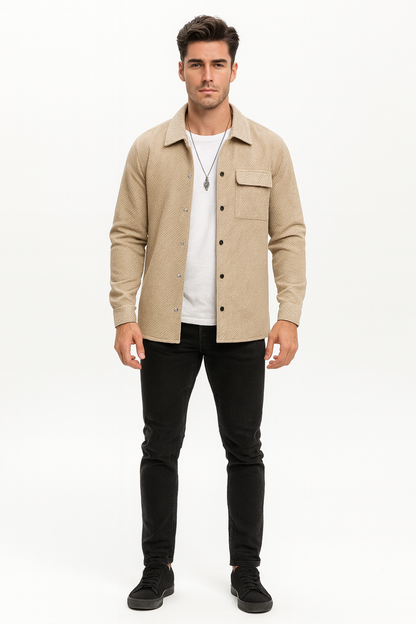 Men’s Retro Casual Lapel Jacket
