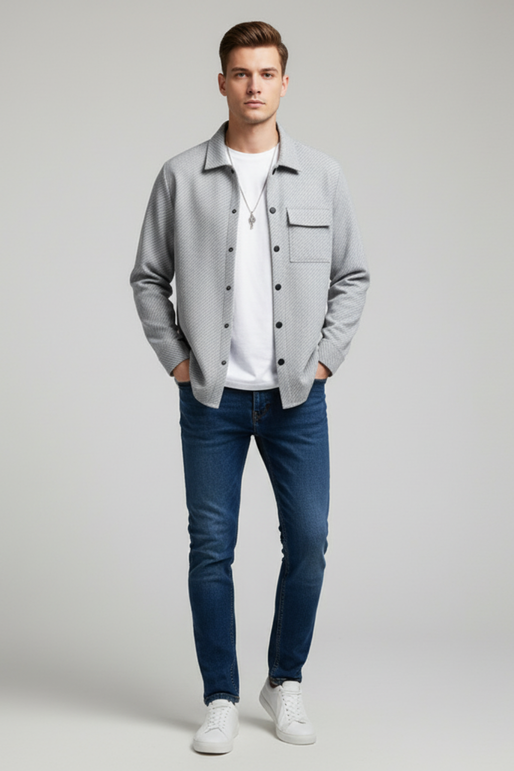 Men’s Retro Casual Lapel Jacket