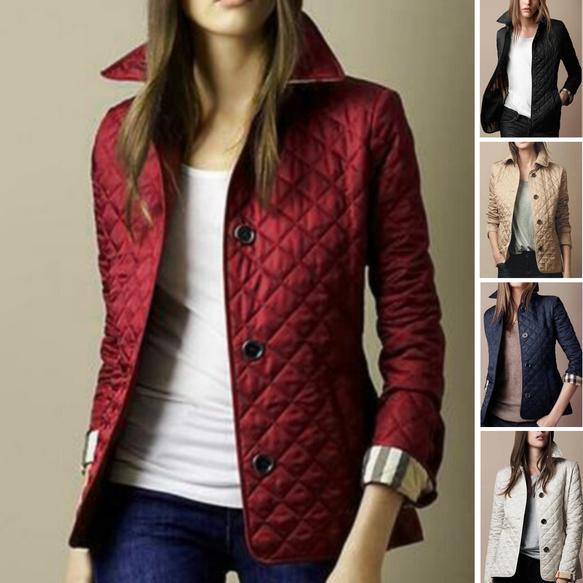Maribel – Women’s Lightweight Quilted Jacket