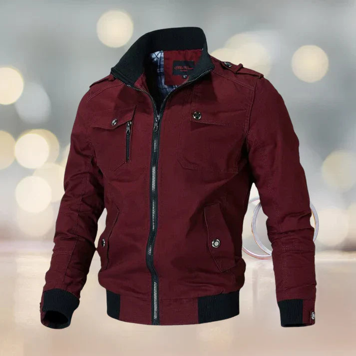 Men's Oliver Bomber Jacket: Stylish Design