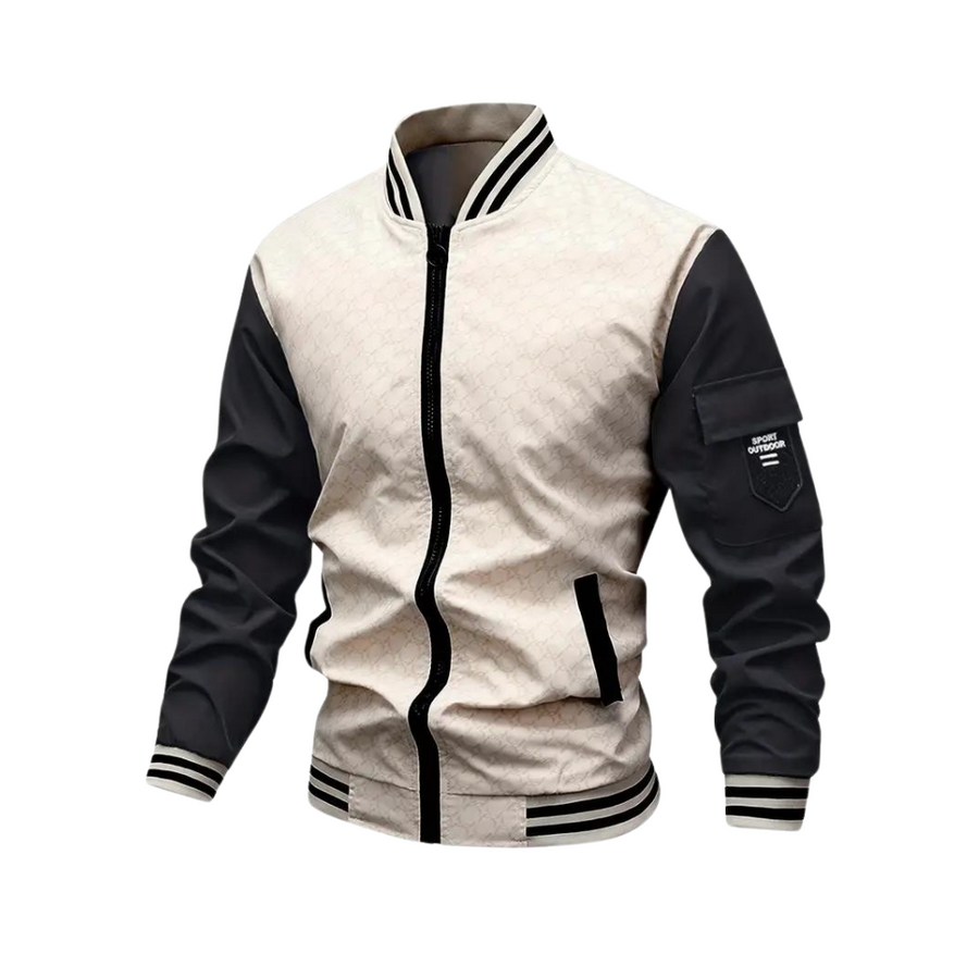 Men's fashionable bomber jacket