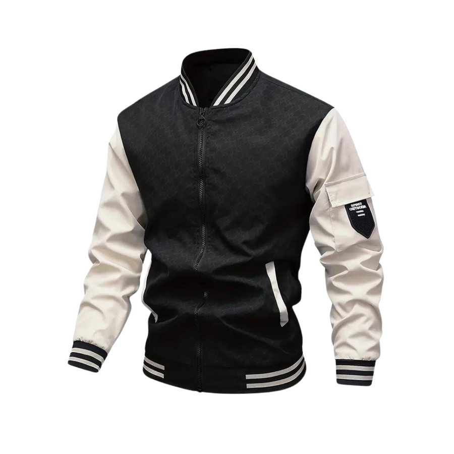 Men's fashionable bomber jacket