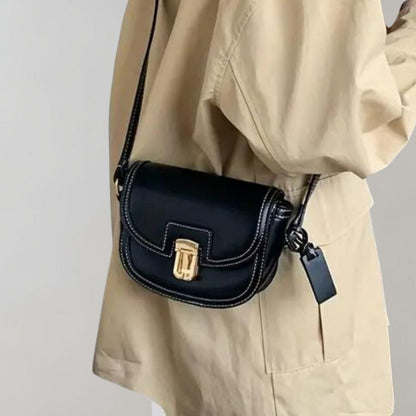 Elegant crossbody bag with flap for women