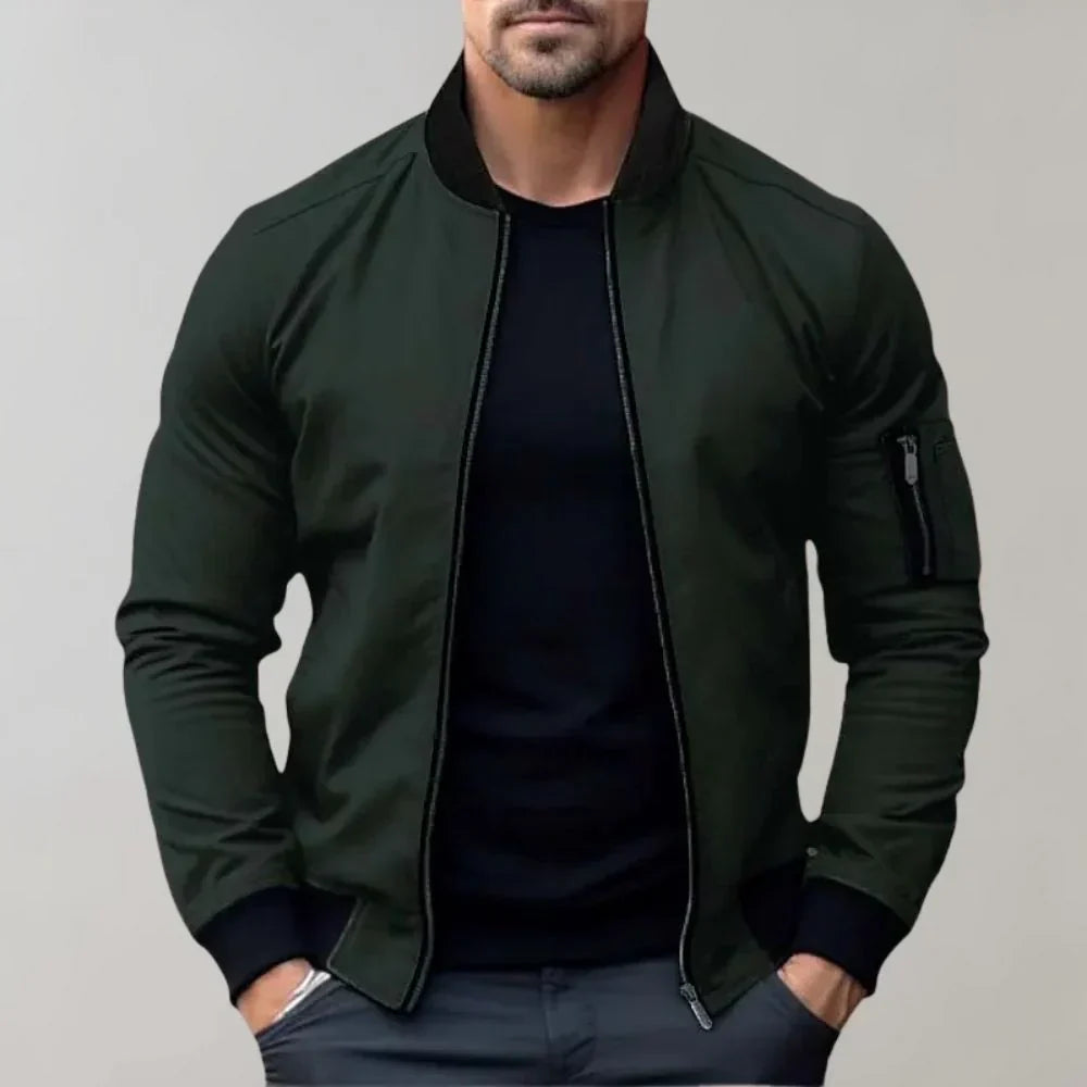Men's Liam Bomber Jacket: Stylish Design