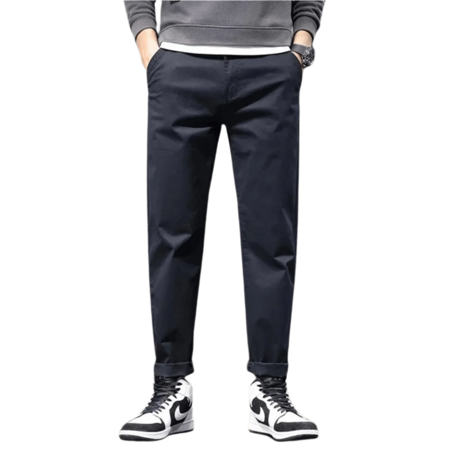 Comfortable Men's Chino Casual Pants - BritishElegance