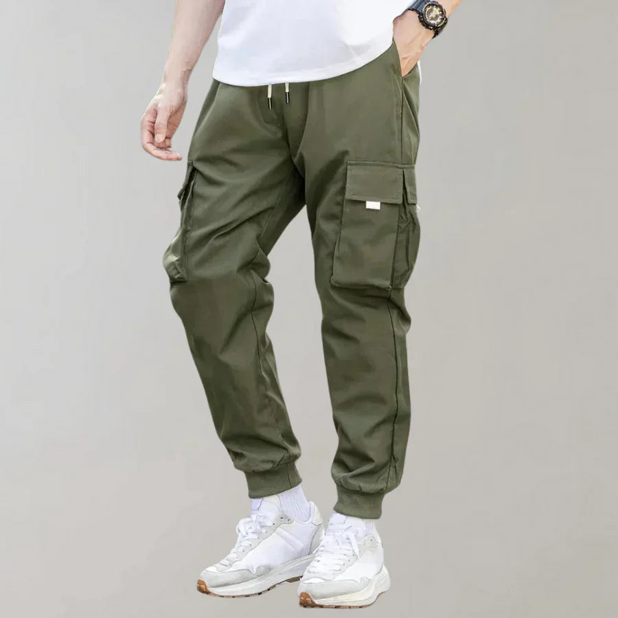 Stylish drawstring sweatpants with practical flap pockets by Anchor