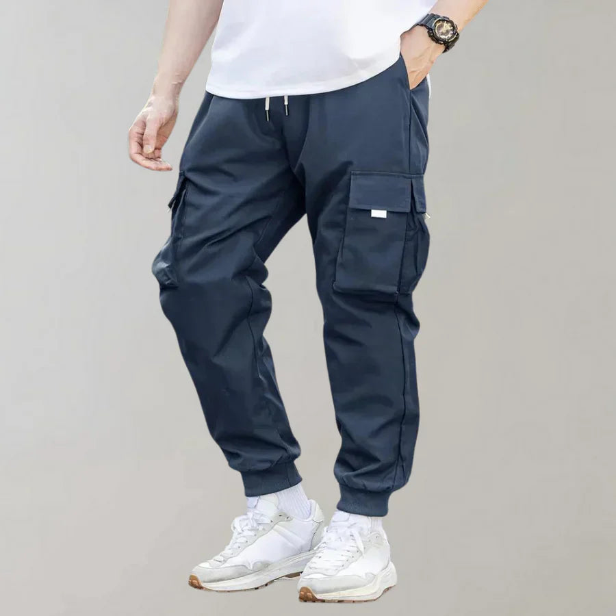 Stylish drawstring sweatpants with practical flap pockets by Anchor