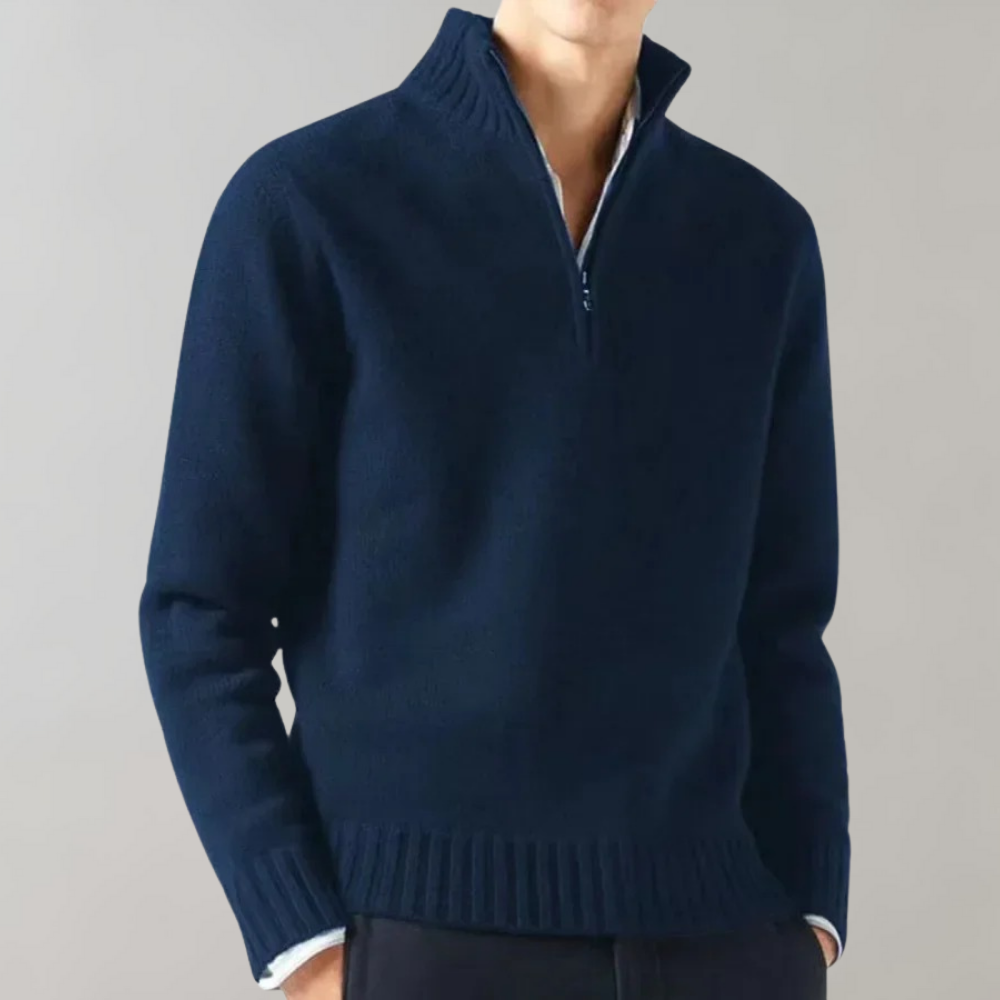 Cozy Men's Fleece Sweatshirt Jacket