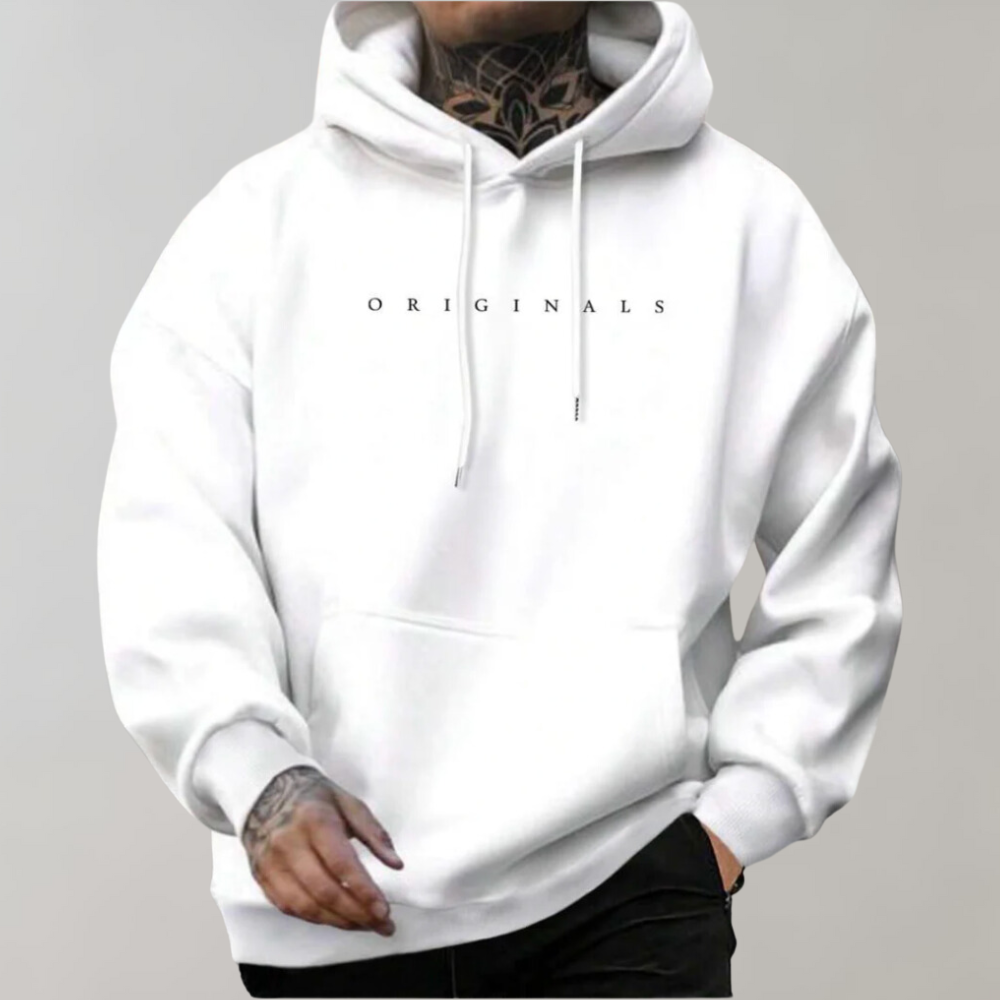 Relaxed Fit Mens Casual Urban Hoodie - BritishElegance