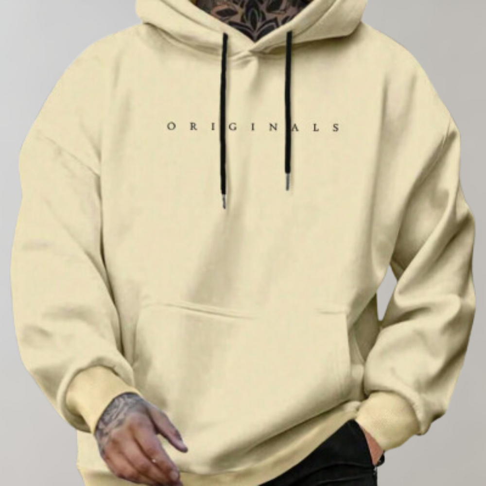 Relaxed Fit Mens Casual Urban Hoodie