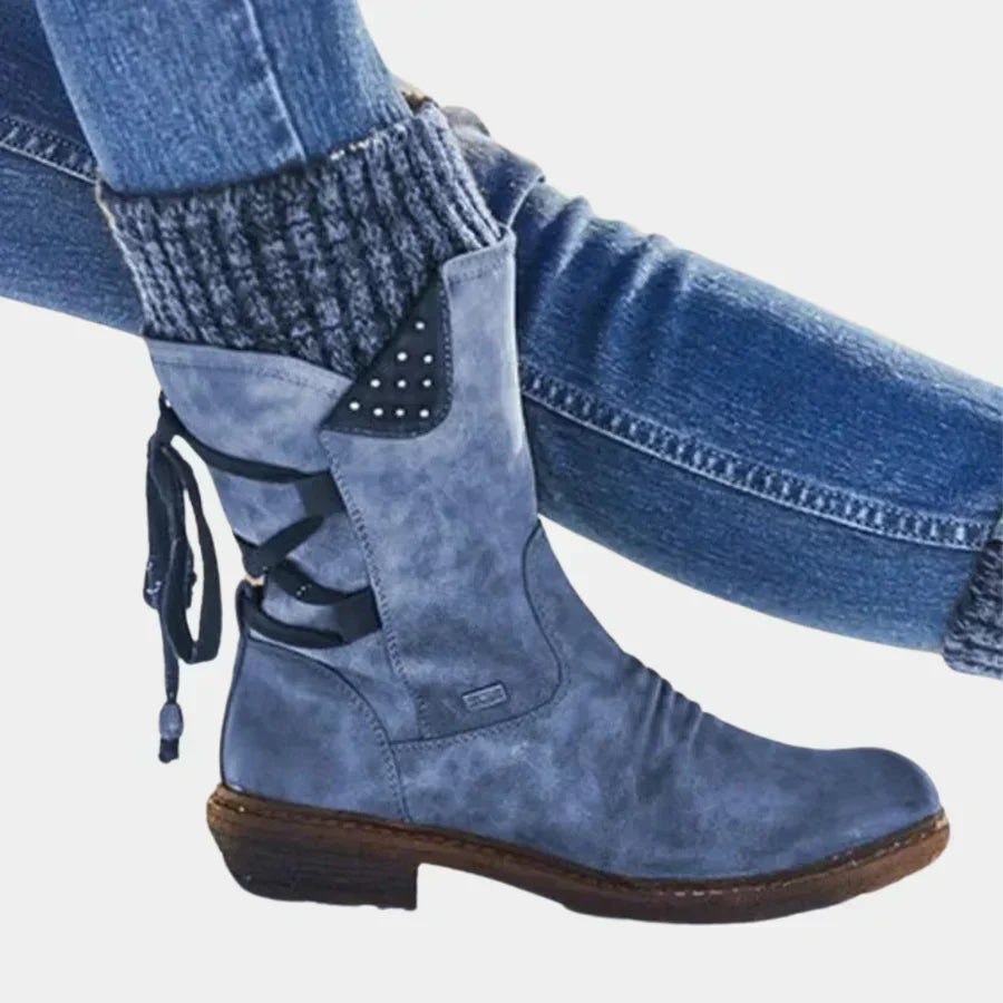 Stylish snow boots for fashionable women