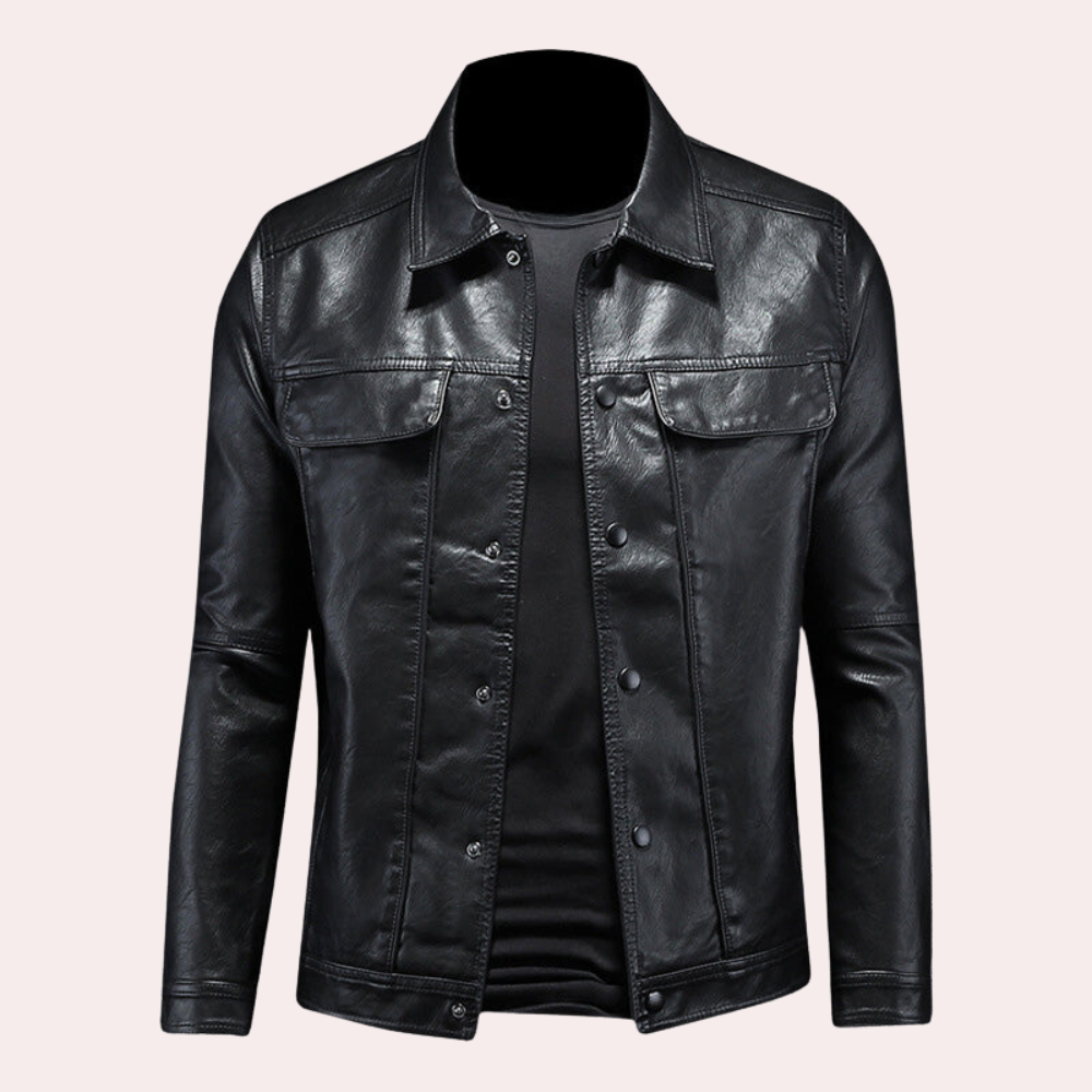 Men's fashionable modern biker jacket
