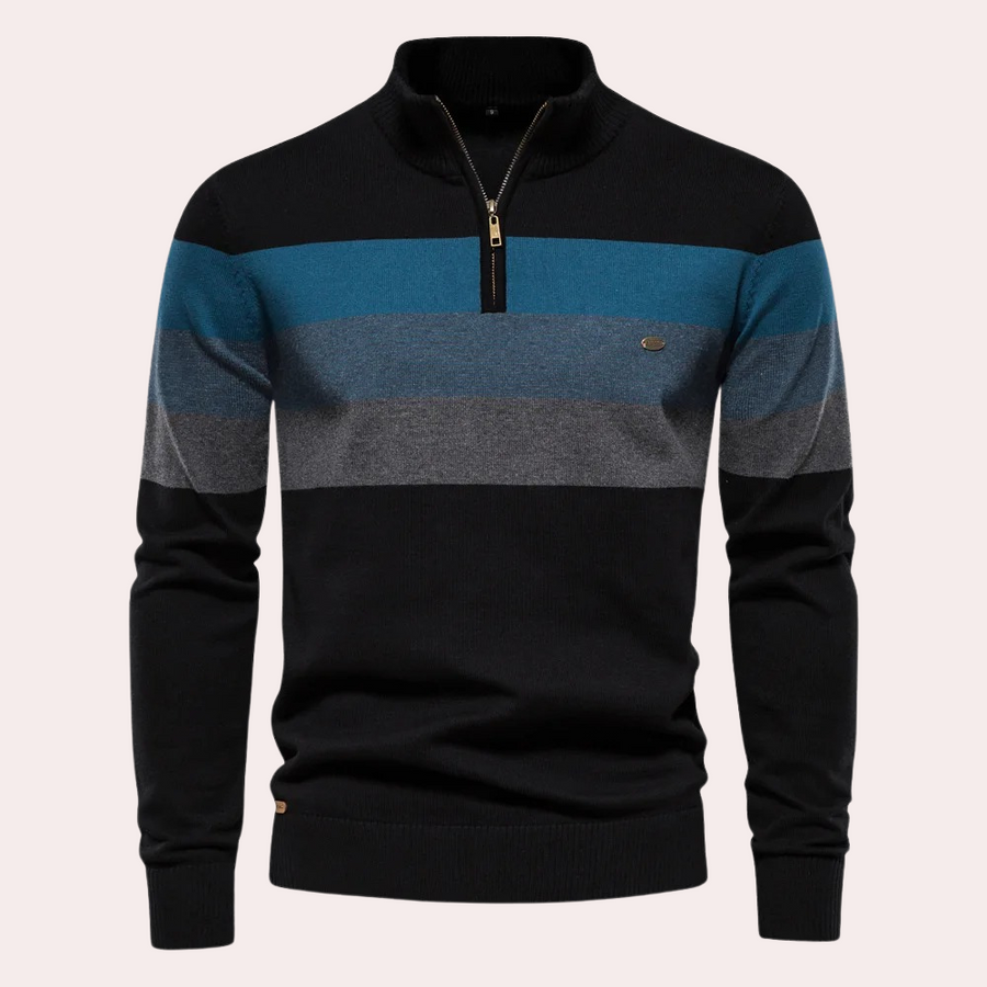 Stylish Calvin Klein Men's Striped Sweater