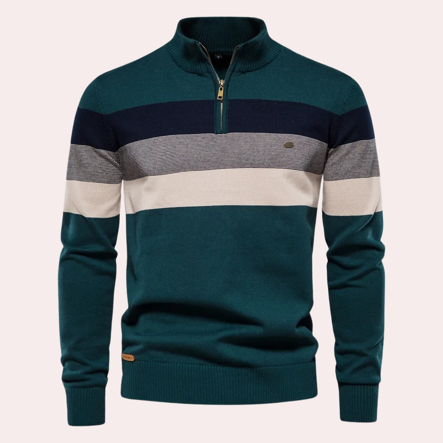 Stylish Calvin Klein Men's Striped Sweater