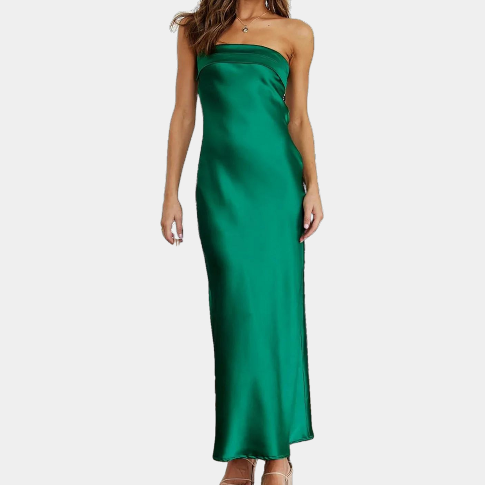 Beautiful Off Shoulder Evening Gown