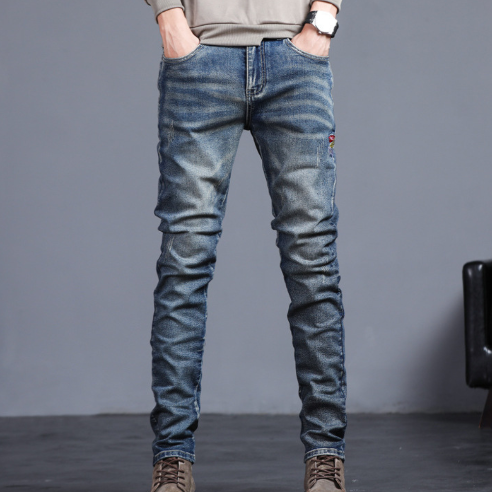 Ginez Men's Jeans: Trendy, Comfortable Fit