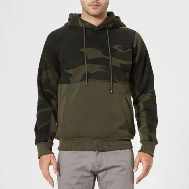 Men's Adjustable Camouflage Hoodie by Costas