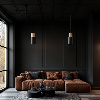 Rustic Wood Hanging Light Fixtures