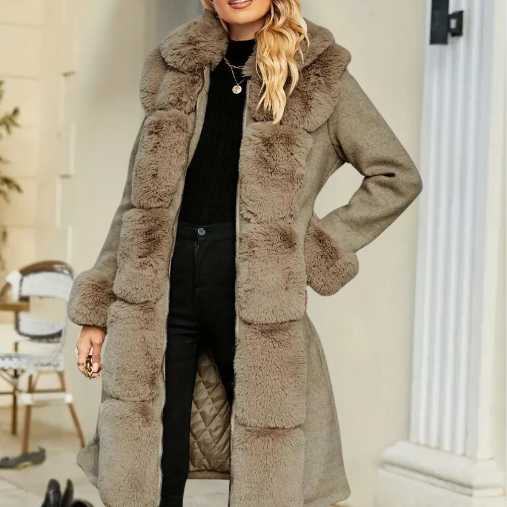 Christine | Women's Luxurious Plush Winter Coat