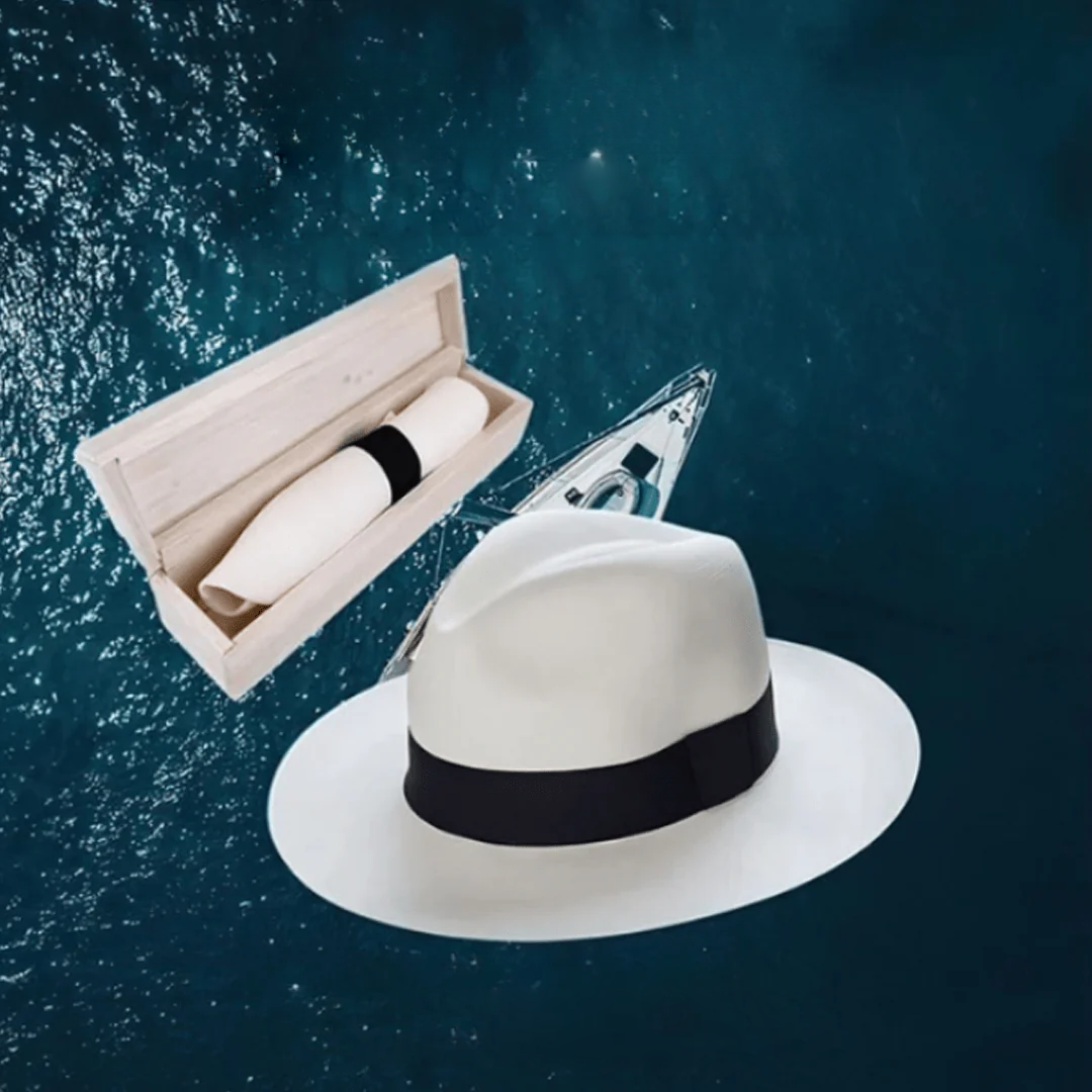 Traditional Handwoven Panama Sun Hat - BritishElegance