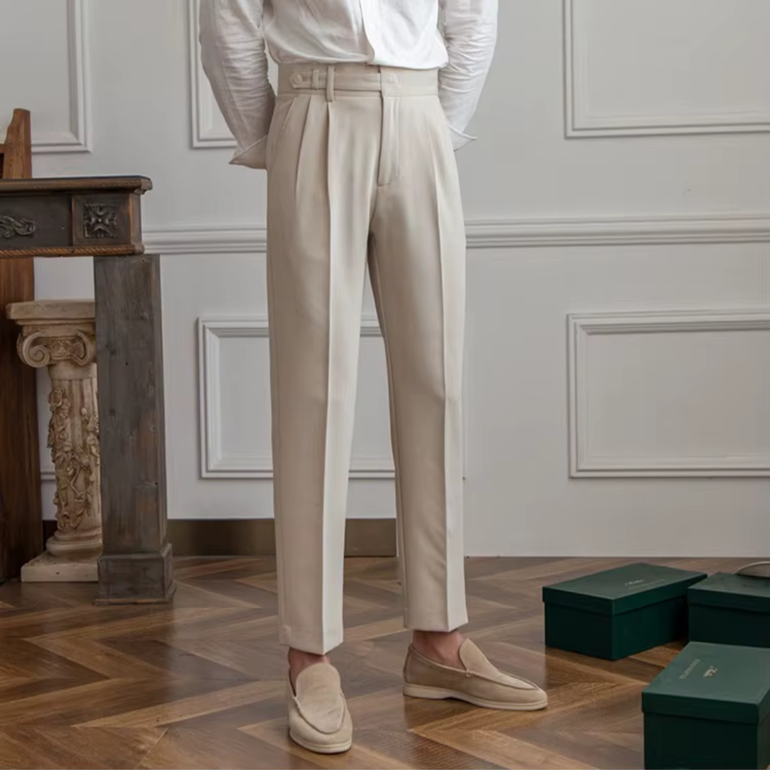 Classic & Sophisticated Mens Trousers - BritishElegance