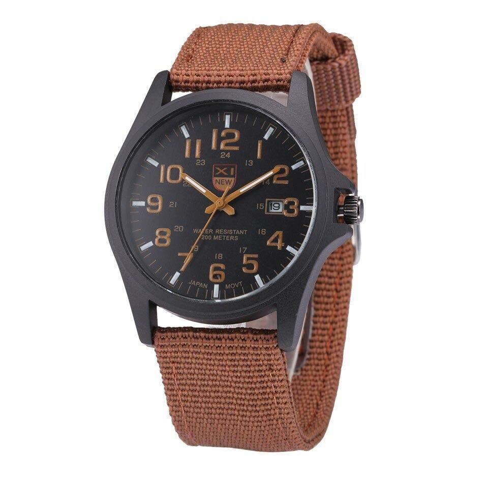 Rugged Water Resistant Tactical Wrist Watch for Outdoor