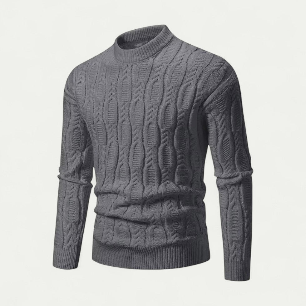 Men’s Classic Cable Knit Pullover