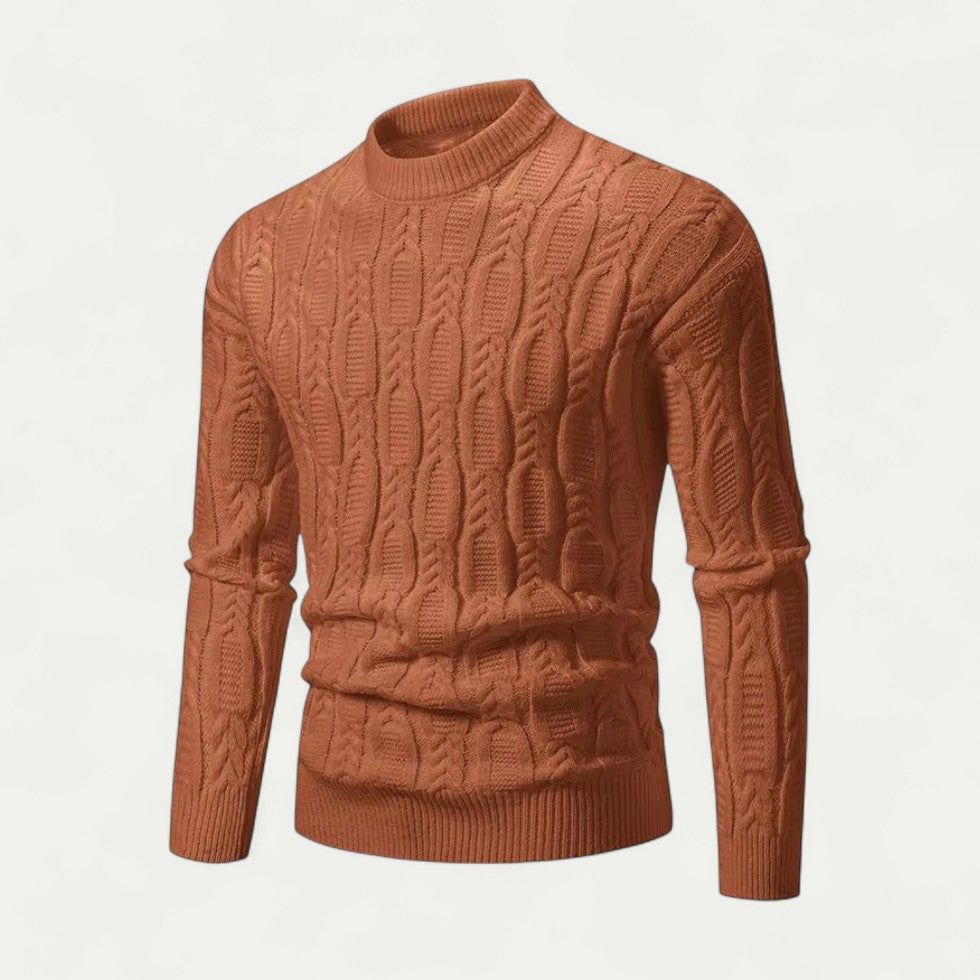 Men’s Classic Cable Knit Pullover