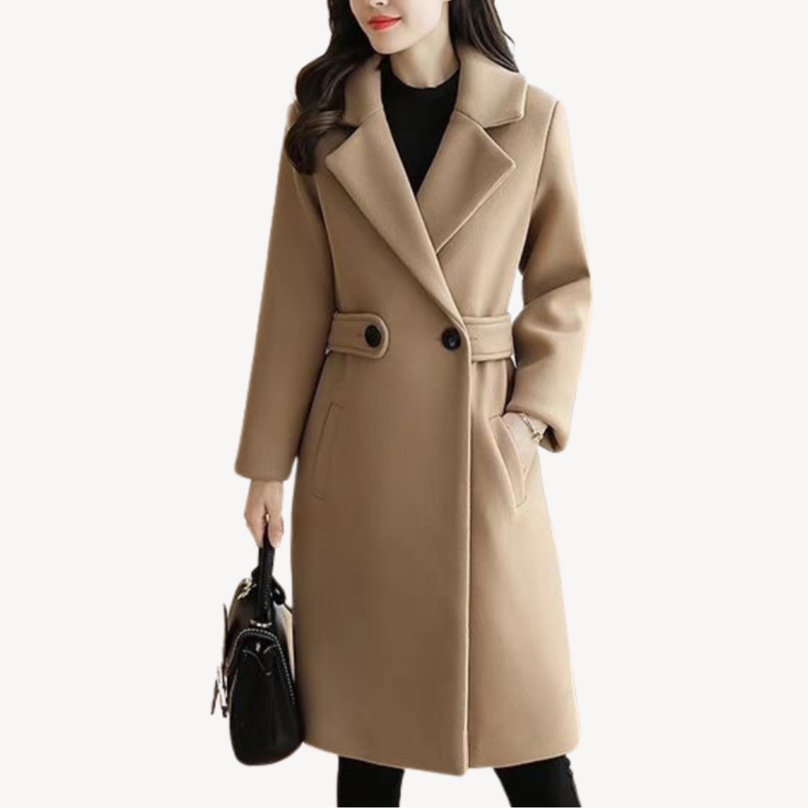 Women's Wool Trench Coat