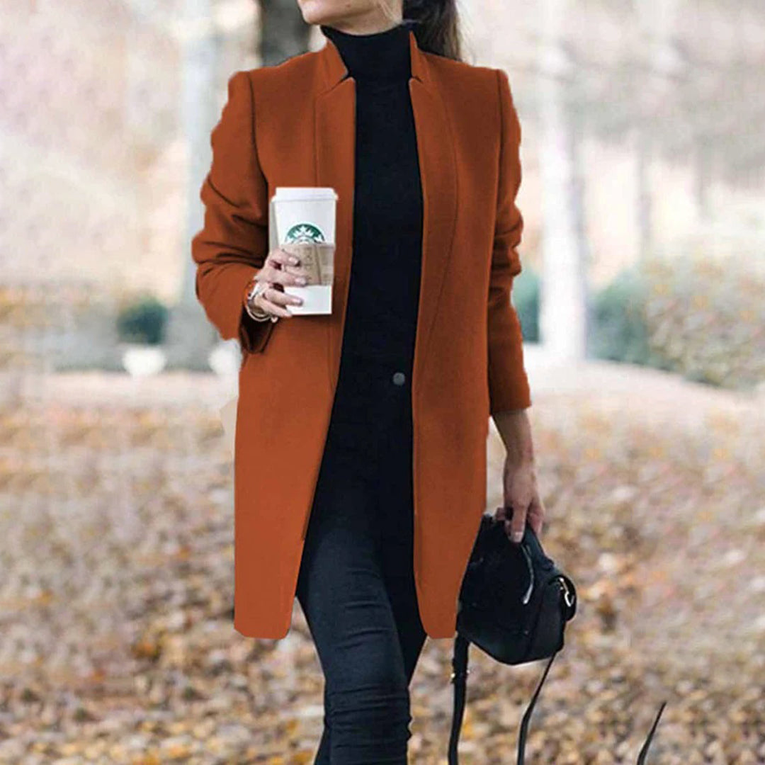 Chic Ladies' Oversized Trench Coat
