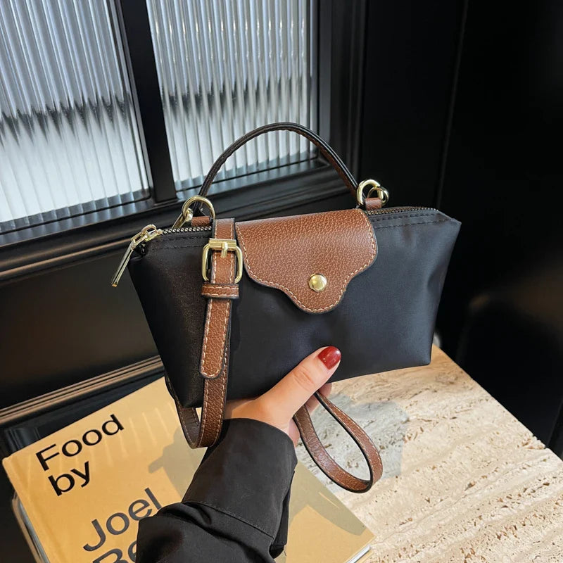 Camille Mini | Chic Compact Black Crossbody Bag for Women