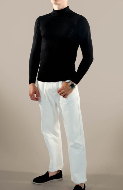 Short Roll Neck Jumper for Men