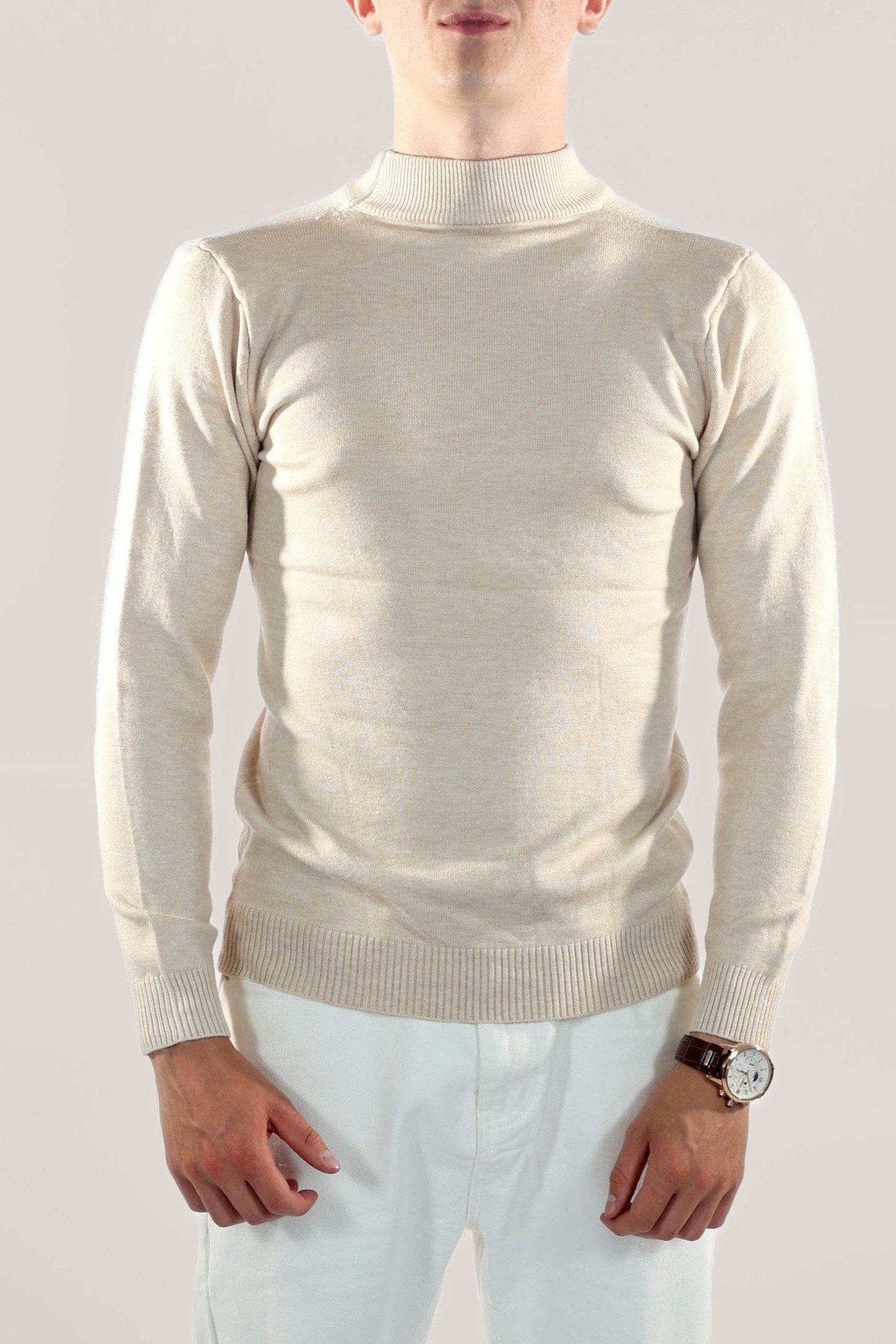 Short Roll Neck Jumper for Men