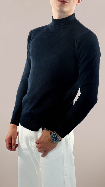 Short Roll Neck Jumper for Men
